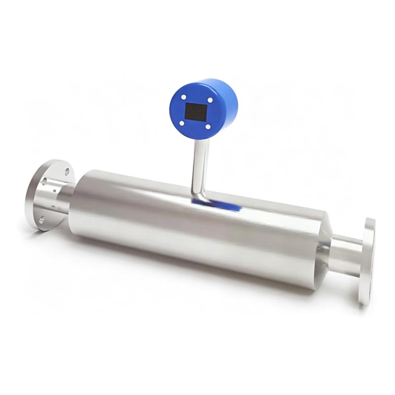 Anti-blok Flange Mounted Mortar Konsentrasi Meter Kanggo Lingkungan Slurry Conveying System