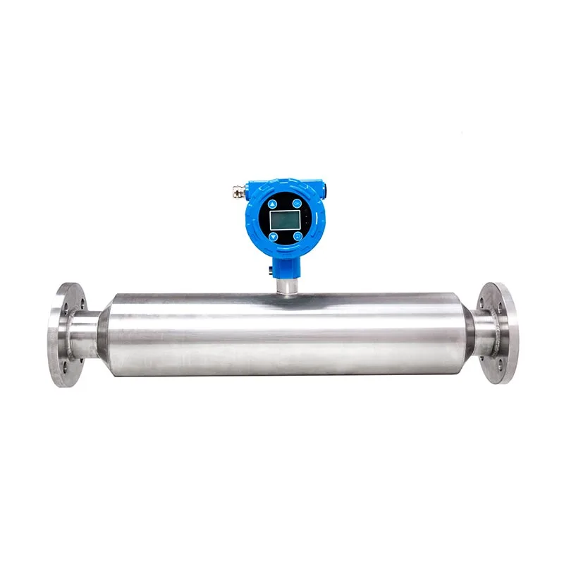 Stainless Steel Inline Tubular Slurry Konsentrasi Meter Kanggo Filter Press Supporting Pipeline System